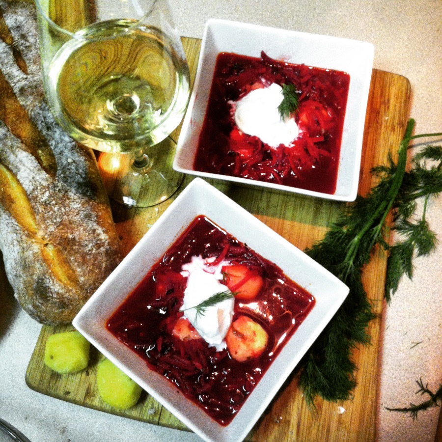 winter borscht